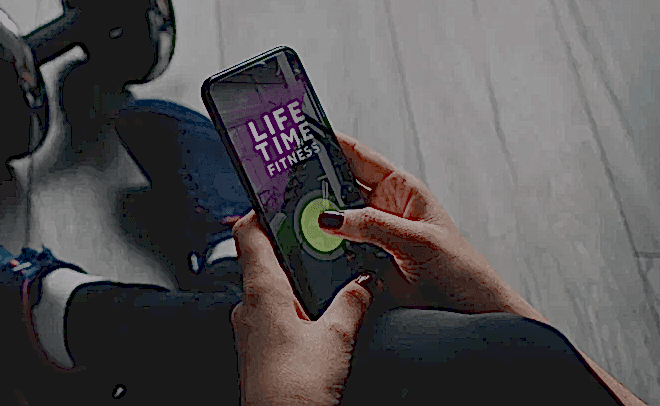 Мобильное приложение Life Time Fitness